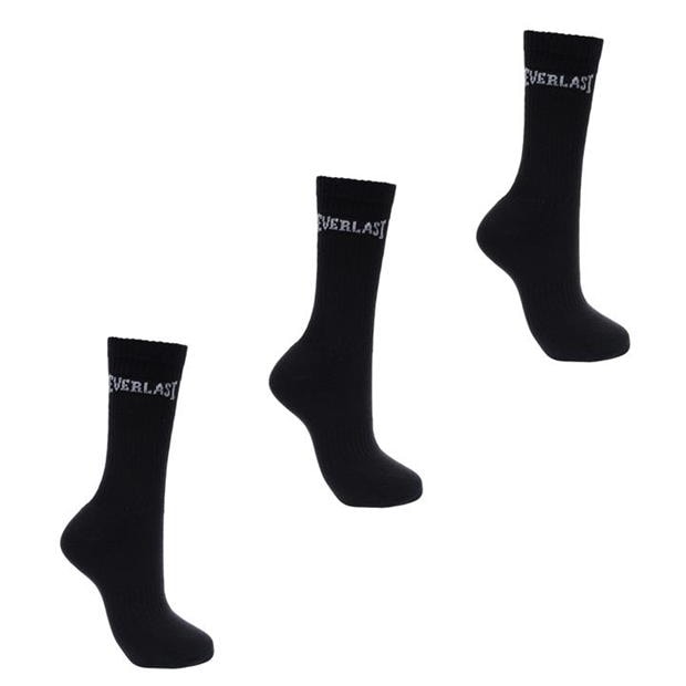  Everlast 3 Pack Crew Socks Mens