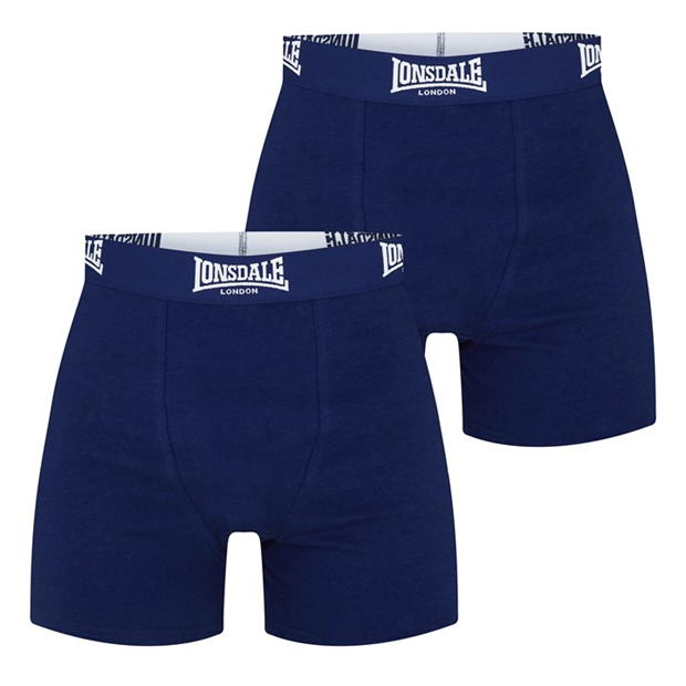  Lonsdale 2 Pack Trunk Mens