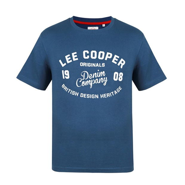 Тениска Lee Cooper Cooper T Shirt Mens