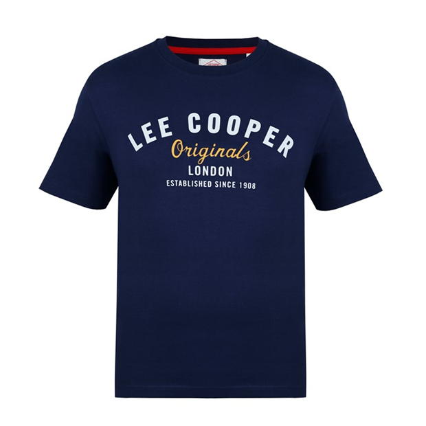 Тениска Lee Cooper Cooper T Shirt Mens