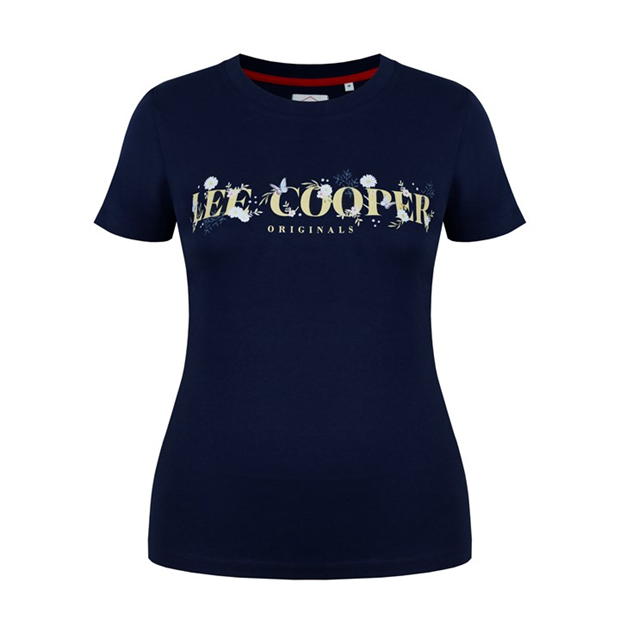 Тениска Lee Cooper Classic T Shirt Ladies