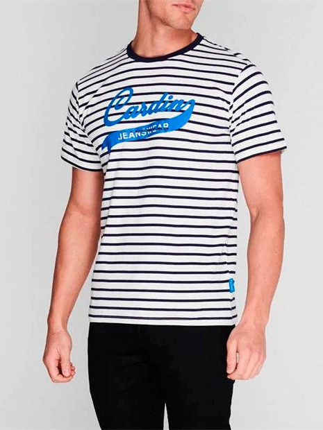 Тениска Pierre Cardin Striped Jeans Wear T Shirt Mens